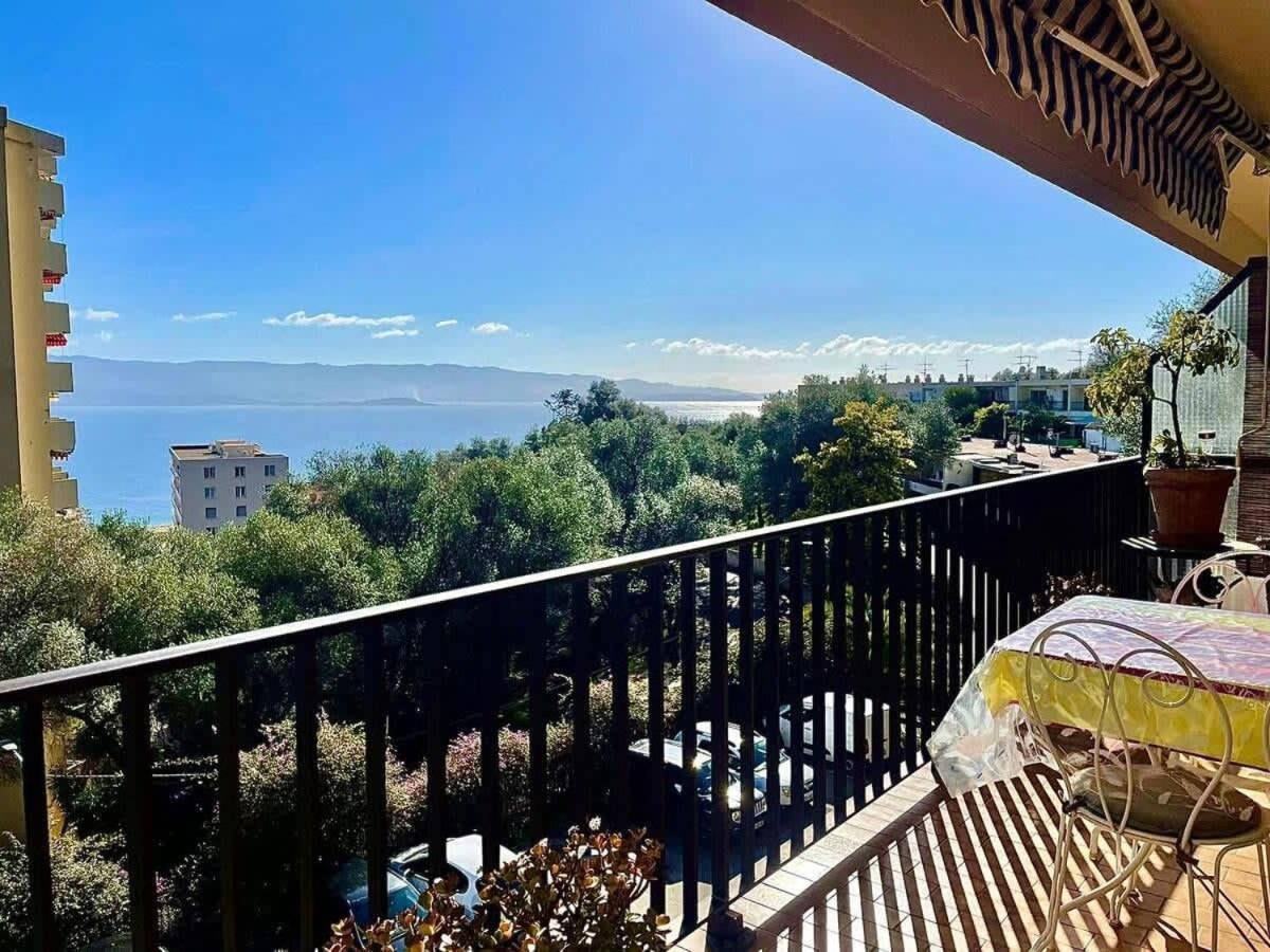 Casamea - Spacieux T3 Famille, Vue Mer, Parking Ajaccio  Buitenkant foto